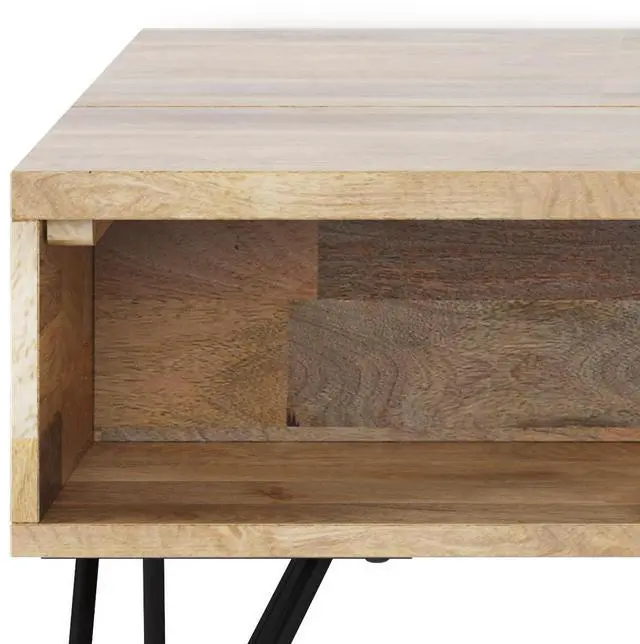 Alt view image 2 of 7 - Hunter - Small Lift Top Coffee Table - Natural