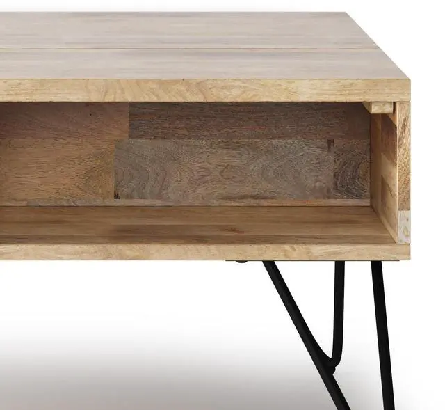Alt view image 5 of 7 - Hunter - Small Lift Top Coffee Table - Natural