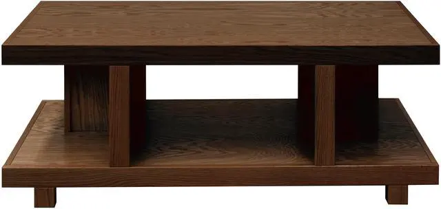 Alt view image 3 of 4 - Laurel Canyon 49 inch Coffee Table, No Assembly Required, Oak Bourbon Finish