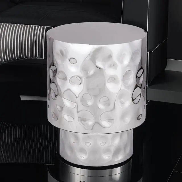 Main image of ET-90-30-16 END Table Modern Style Table made with Metal in Silver