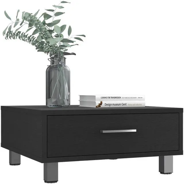 Alt view image 4 of 7 - Coffee Table Albuquerque, One Drawer, Black Wengue Finish