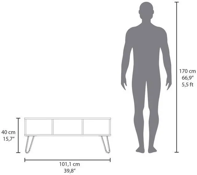 Alt view image 7 of 7 - Coffee Table Marydel, Living Room, Smoke