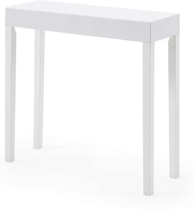 Main image of Modern Amy Console Table, Sofa Table, White