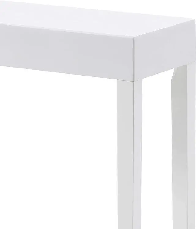 Alt view image 5 of 6 - Modern Amy Console Table, Sofa Table, White
