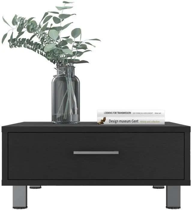 Alt view image 3 of 7 - Coffee Table Albuquerque, One Drawer, Black Wengue Finish