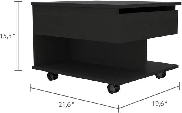 Alt view image 3 of 7 - Portland Lift Top Coffee Table