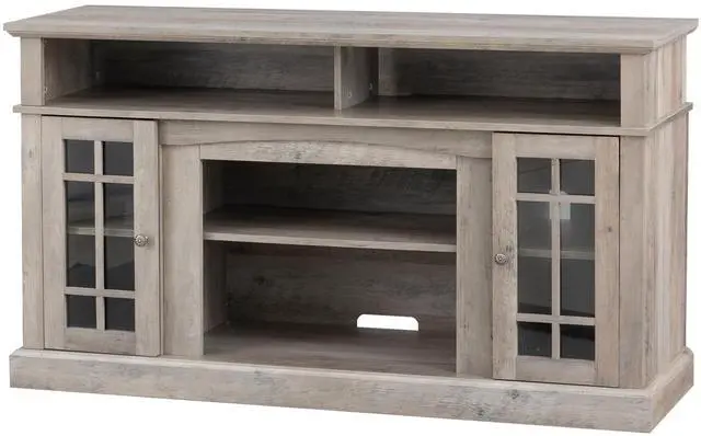 Alt view image 5 of 7 - TVstand,media console,storage cabinet,entertainment center,with electronicfireplace,Install theLEDBluetooth band,using the latest infrared heating technology,electronic flame beautiful,safe color:Gray