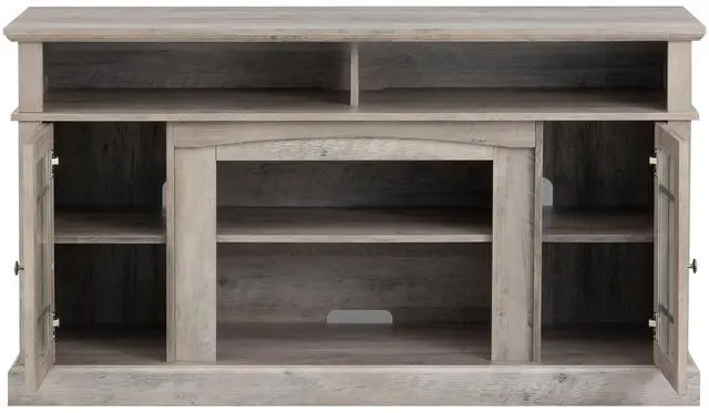 Alt view image 7 of 7 - TVstand,media console,storage cabinet,entertainment center,with electronicfireplace,Install theLEDBluetooth band,using the latest infrared heating technology,electronic flame beautiful,safe color:Gray