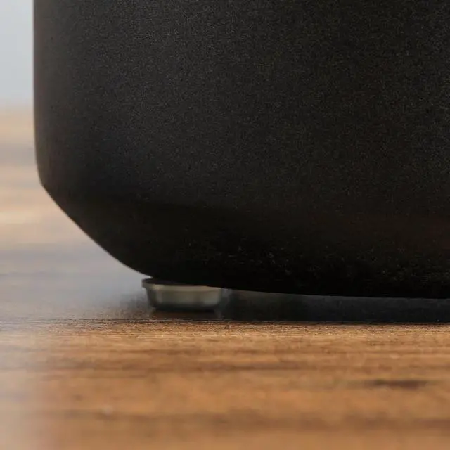 Alt view image 2 of 7 - Tabletop Fireplace, Mini Concrete Ethanol Fire Bowl with Lid, Burns up with Liquid Alcohol and Solid Tablet Alcohol, Dark Grey