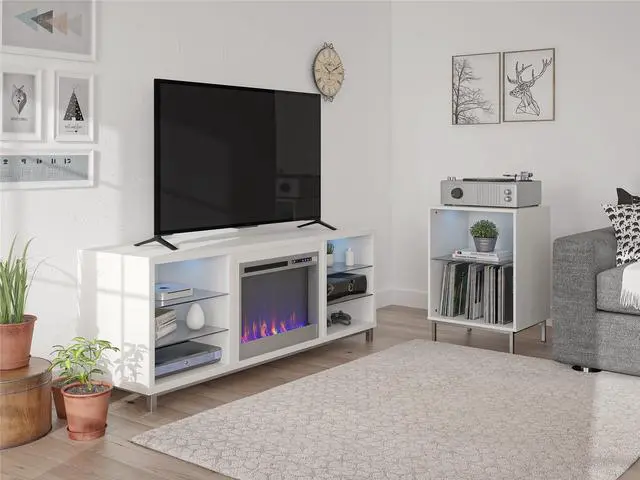 Alt view image 3 of 7 - Lumina Fireplace TV Stand for TVs up to 70"