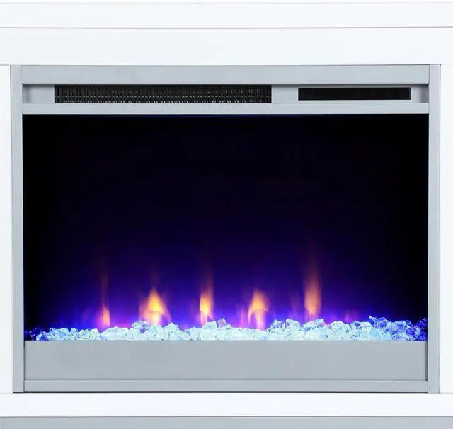 Alt view image 4 of 7 - Lumina Fireplace TV Stand for TVs up to 70"