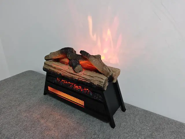 Alt view image 4 of 7 - 23 inch Electric Fireplace  3D Log set insert, Infrared Fireplace Heater for Indoor