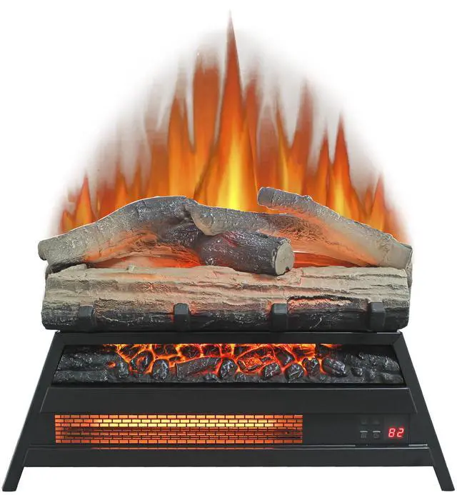Main image of 23 inch Electric Fireplace  3D Log set insert, Infrared Fireplace Heater for Indoor