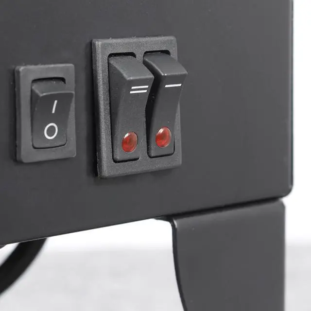 Alt view image 7 of 7 - 17 inch Freestanding Electric Fireplace Stove heater with 3D Flame effect