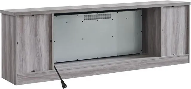 Alt view image 6 of 7 - 75" Fireplace TV Stand for TVs up to 80",with 44" Electric Fireplace