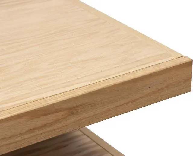 Alt view image 6 of 7 - Laurel Canyon 65 inch Fireplace TV Stand for TVs up to 75 inches, Minimal Assembly, Natural Finish