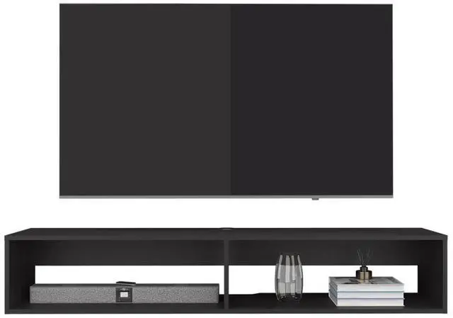 Alt view image 4 of 7 - Fallston Tv Stand , Living Room, Black