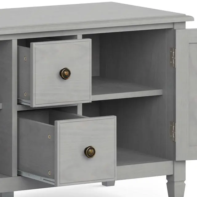 Alt view image 4 of 7 - Connaught - 72" Wide TV Stand - Fog Grey