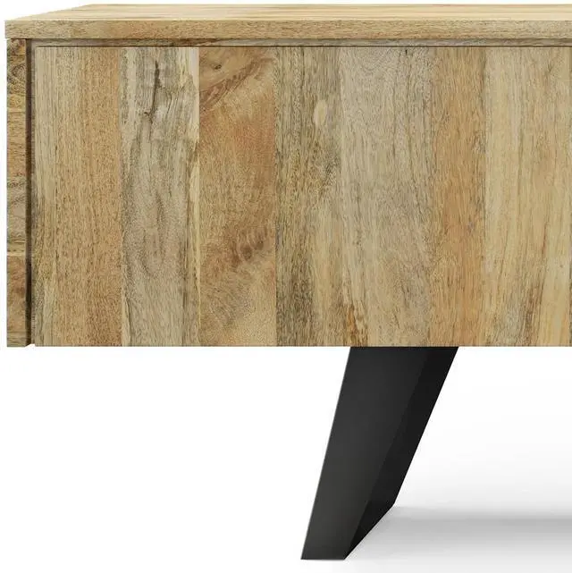 Alt view image 5 of 7 - Lowry - 72" TV Media Stand - Natural