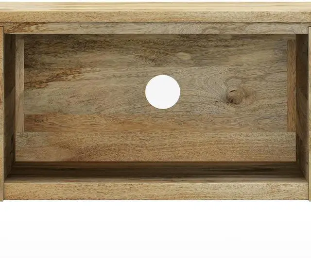 Alt view image 6 of 7 - Lowry - 72" TV Media Stand - Natural