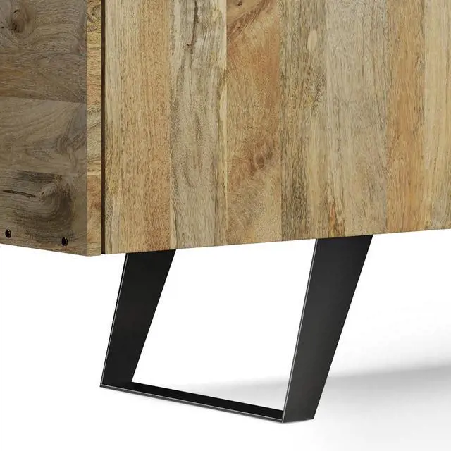 Alt view image 7 of 7 - Lowry - 72" TV Media Stand - Natural