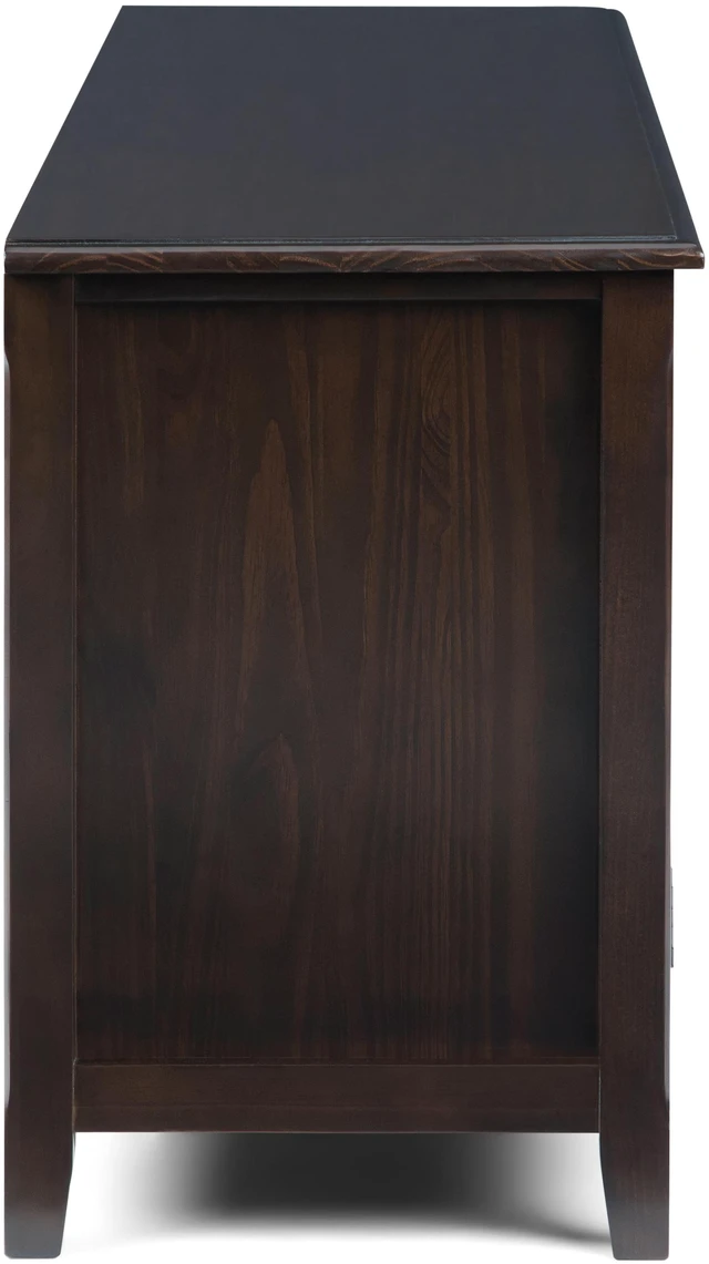 Alt view image 5 of 6 - Burlington - 72" TV Media Stand - Mahogany Brown