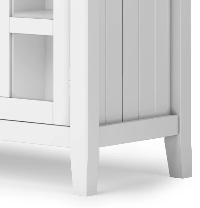 Alt view image 4 of 7 - Acadian - 60" TV Media Stand - White