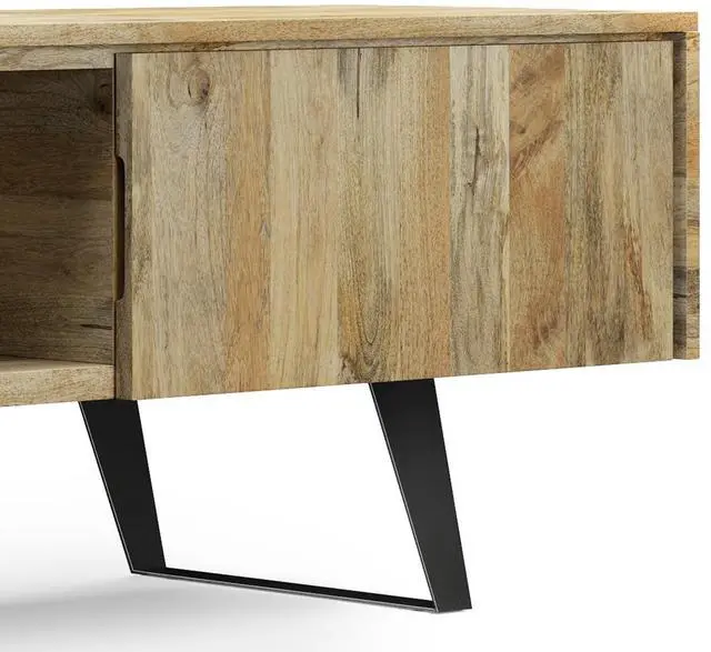 Alt view image 3 of 7 - Lowry - 72" TV Media Stand - Natural