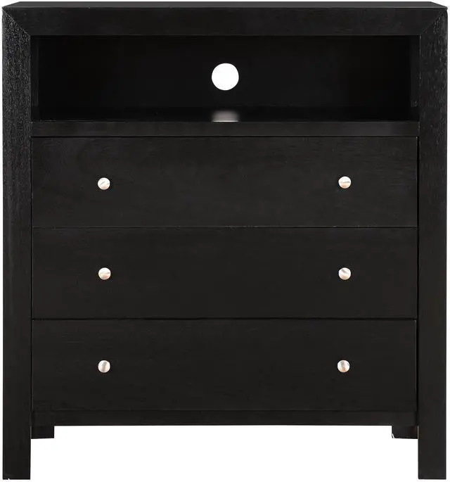 Alt view image 5 of 6 - Burlington G2450-TV Media Chest , Black