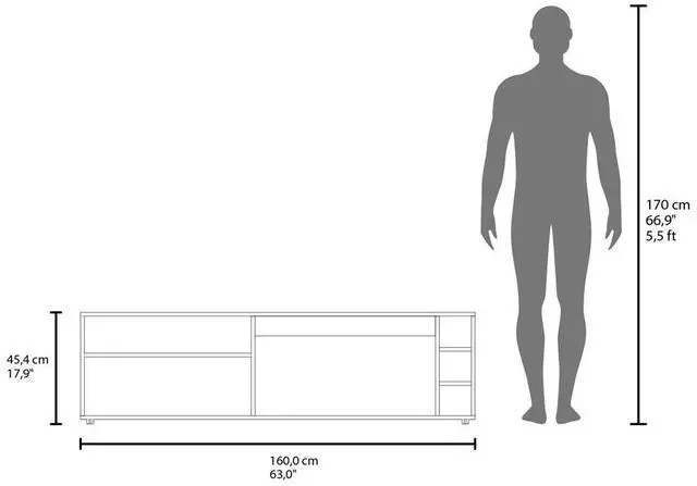 Alt view image 3 of 7 - Mountainair Tv Stand, Living Room, White