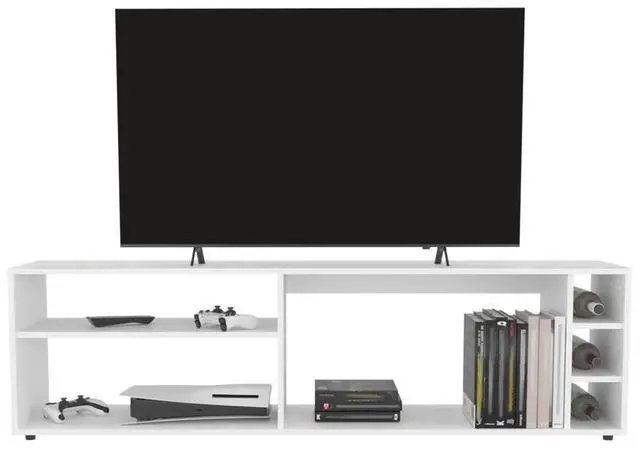 Alt view image 2 of 7 - Mountainair Tv Stand, Living Room, White