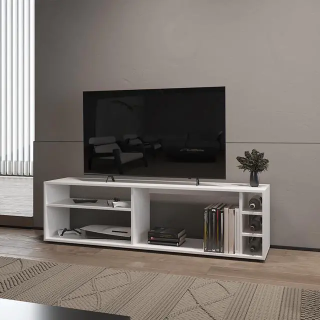 Main image of Mountainair Tv Stand, Living Room, White