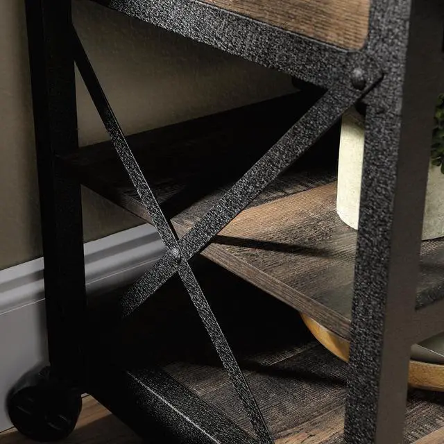 Alt view image 4 of 7 - TV Stand, For TVs up to 52", Brown finish