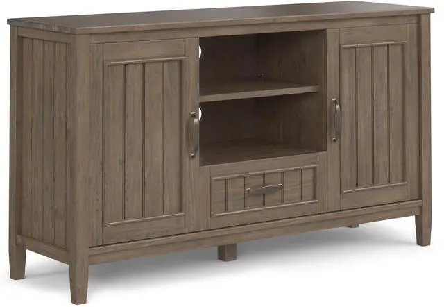 Main image of Lev - TV Media Stand - Smoky Brown