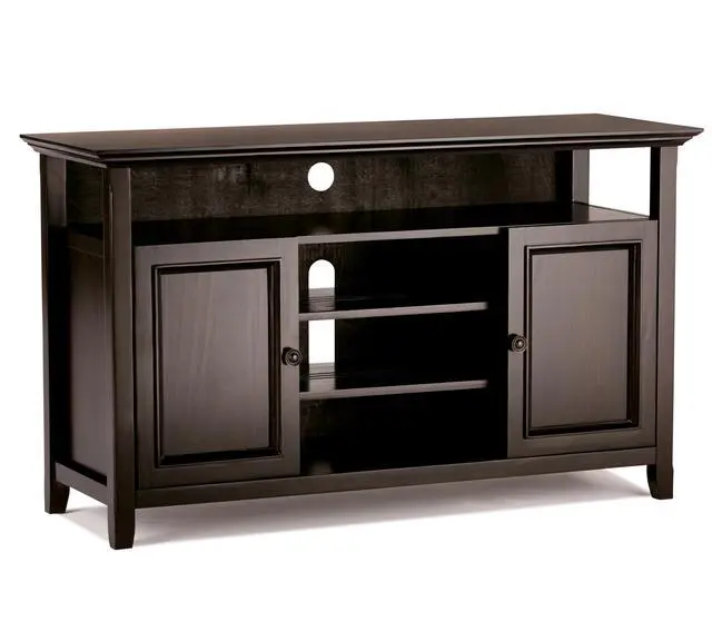 Main image of Amherst 54 inch Solid Wood TV Media Stand in Hickory Brown
