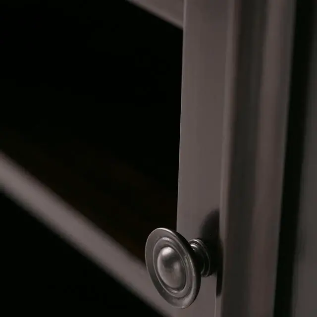 Alt view image 5 of 7 - Amherst 54 inch Solid Wood TV Media Stand in Hickory Brown