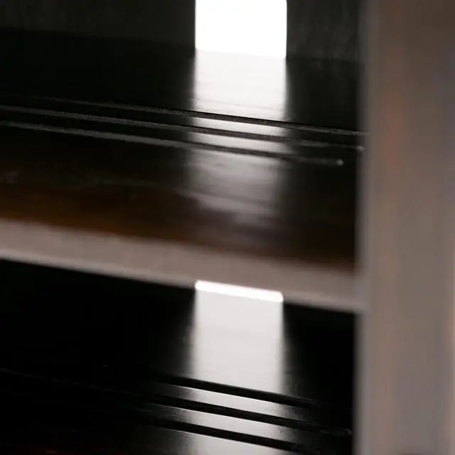 Alt view image 3 of 7 - Amherst 54 inch Solid Wood TV Media Stand in Hickory Brown