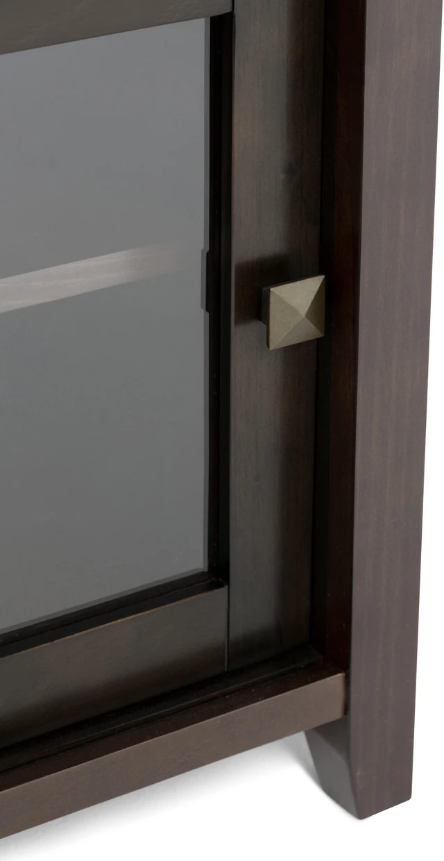 Alt view image 4 of 7 - Cosmopolitan - TV Media Stand - Mahogany Brown