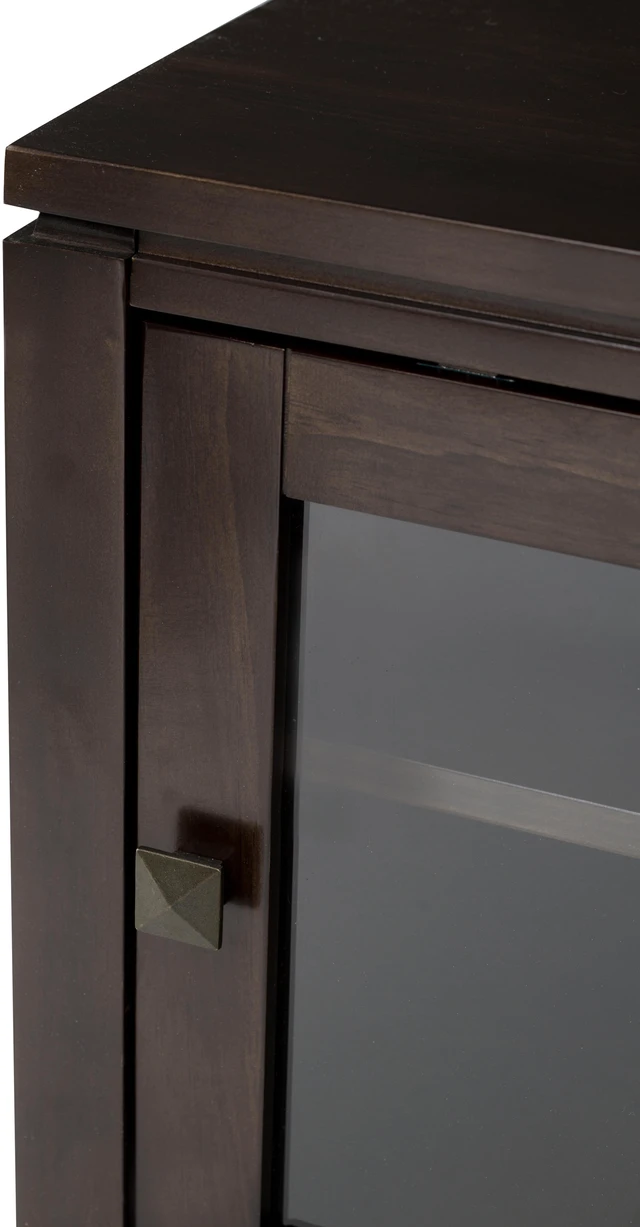 Alt view image 6 of 7 - Cosmopolitan - TV Media Stand - Mahogany Brown