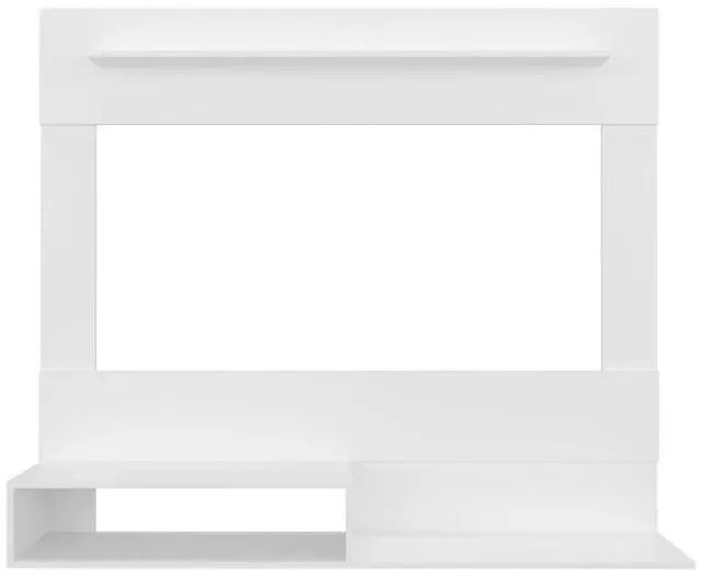 Alt view image 2 of 7 - Floating Entertainment Center Albuquerque, Living Room, White