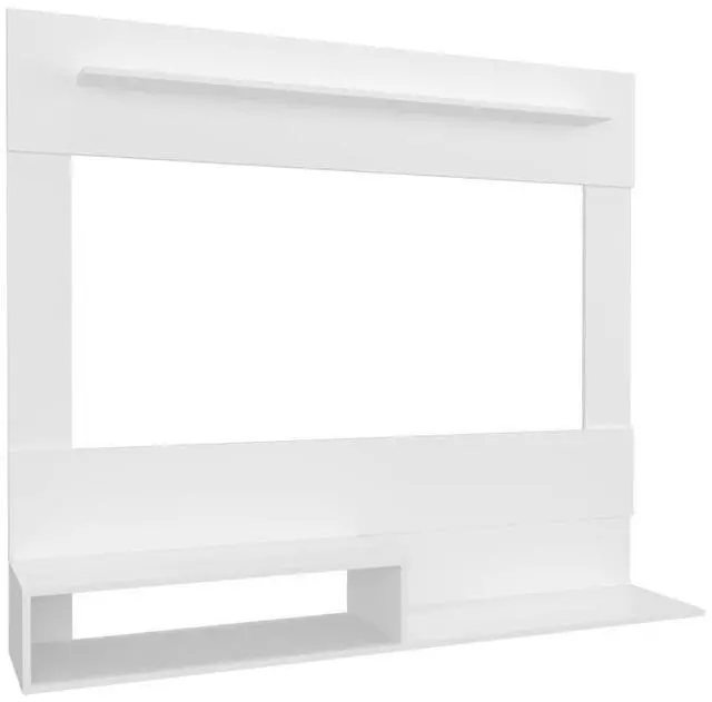 Alt view image 4 of 7 - Floating Entertainment Center Albuquerque, Living Room, White