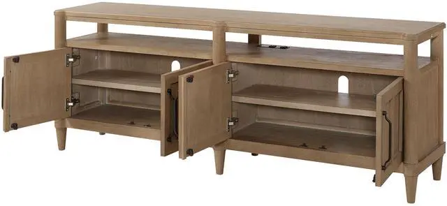 Alt view image 2 of 7 - 72" Entertainment Console in Sand Finish