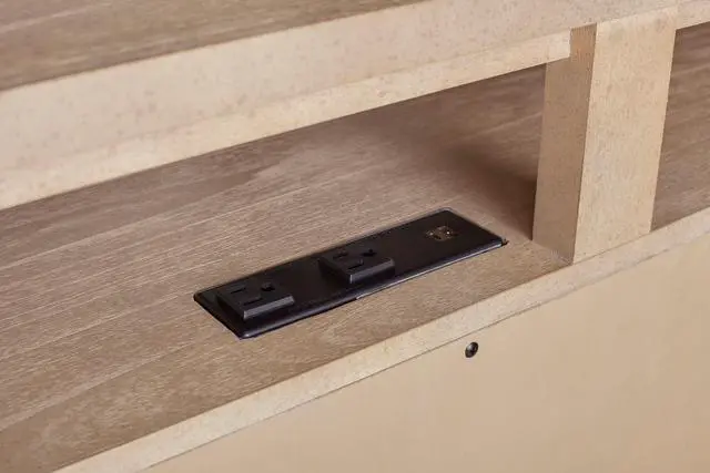 Alt view image 5 of 7 - 72" Entertainment Console in Sand Finish