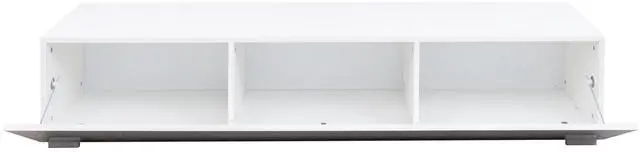 Alt view image 4 of 7 - Modern Entertainment Center with Storage   Media Console for Living Room