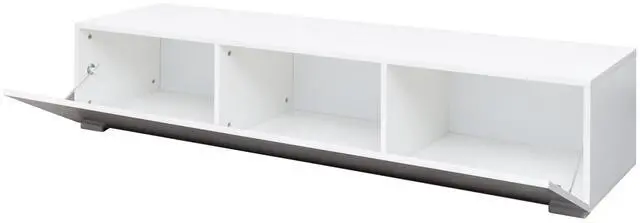 Alt view image 6 of 7 - Modern Entertainment Center with Storage   Media Console for Living Room