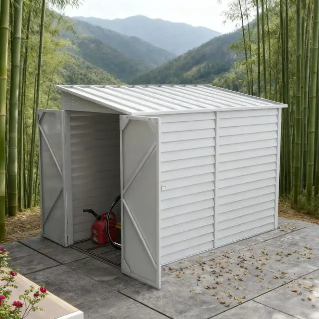Main image of Garden Shed Lockable Garden & Yard Tool & Outdoor Storage Shed Metal Storage Shed