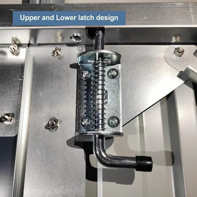 Alt view image 3 of 7 - Outdoor Storage Shed 20x13 FT, Metal Garden Shed Backyard Utility Tool House Building with 2 Doors and 4 Vents for Car,Truck,Bike, Garbage Can,Tool,Lawnmower