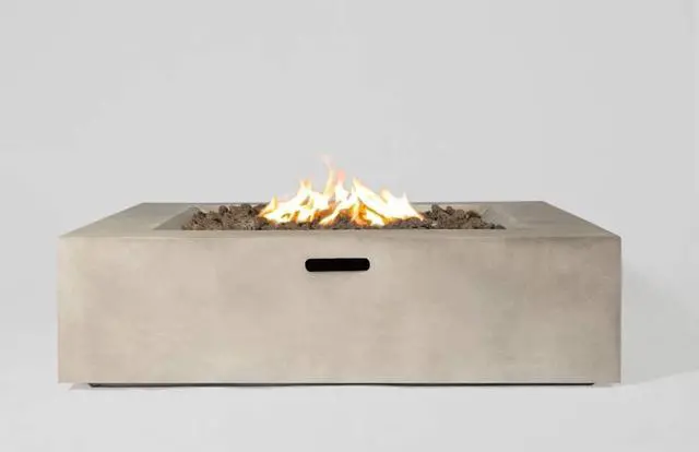 Main image of 12" H Concrete Outdoor Fire Pit Table