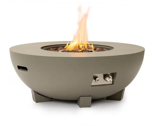 Alt view image 2 of 7 - 36_inch Round Iron Fire Pit Table