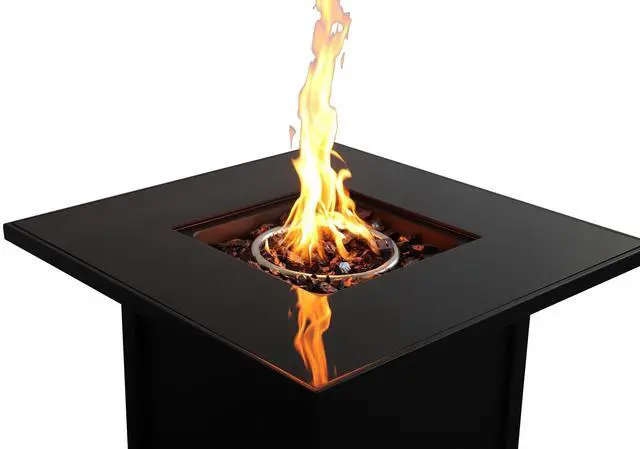 Main image of Outdoor Fire Pit for Outdoor Home Garden Backyard Fireplace (30 Inch Steel Black Color)